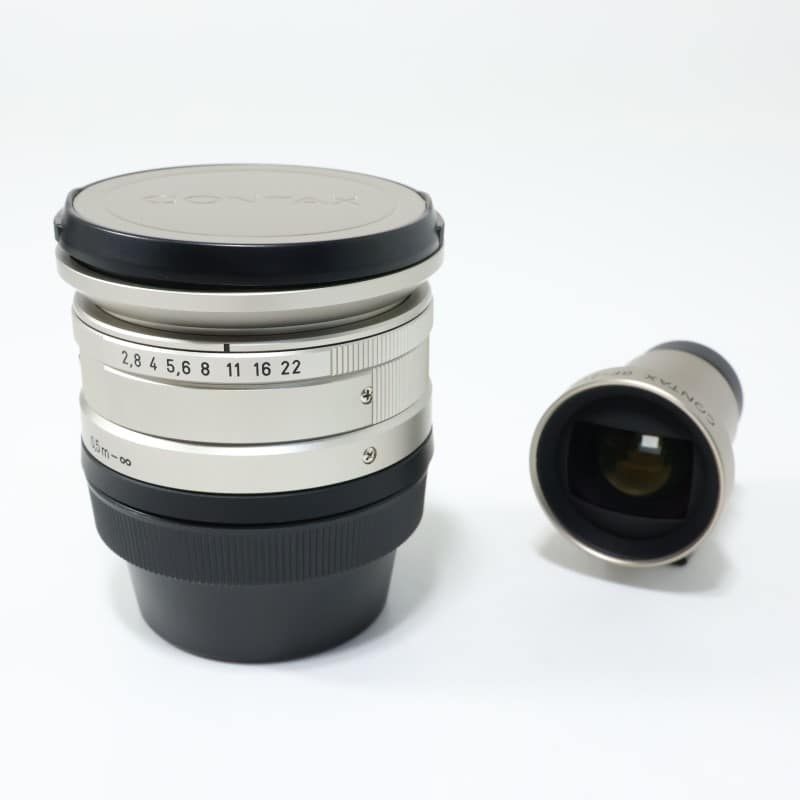 Biogon T* 21mm F2.8 + ファインダー G Mount
