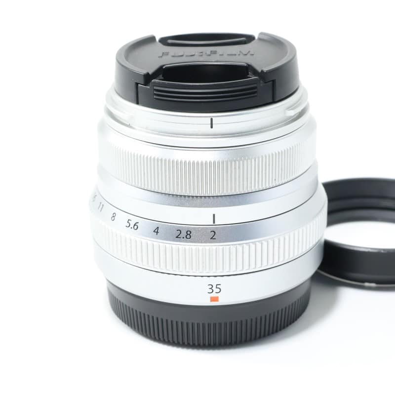 フジノンレンズ XF35mmF2 R WR シルバー