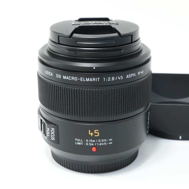 LEICA DG MACRO-ELMARIT 45mm/F2.8 ASPH/MEGA O.I.S. H-ES045