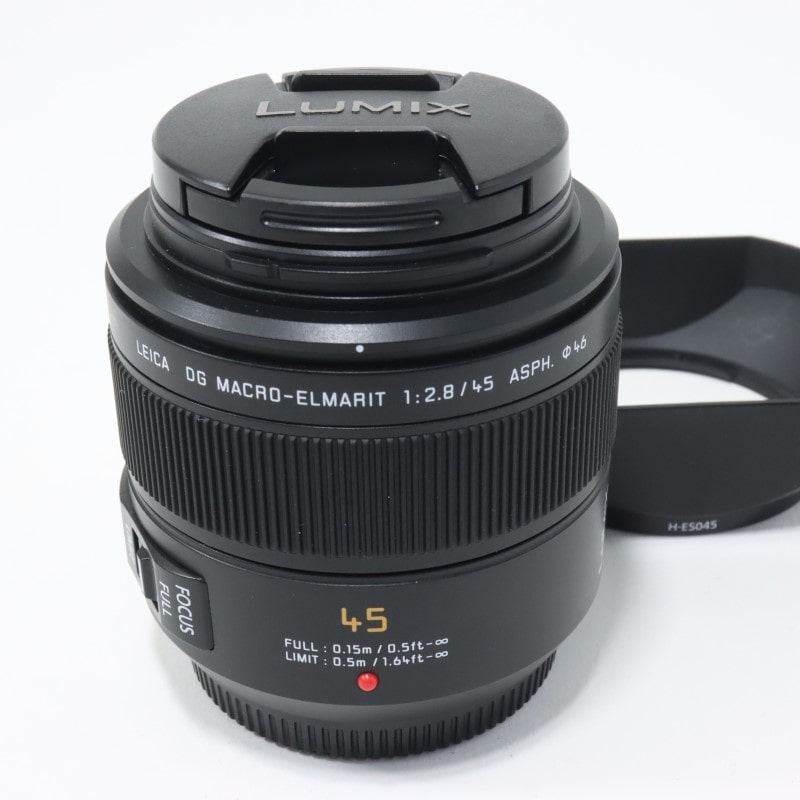 LEICA DG MACRO-ELMARIT 45mm/F2.8 ASPH./MEGA O.I.S H-ES045