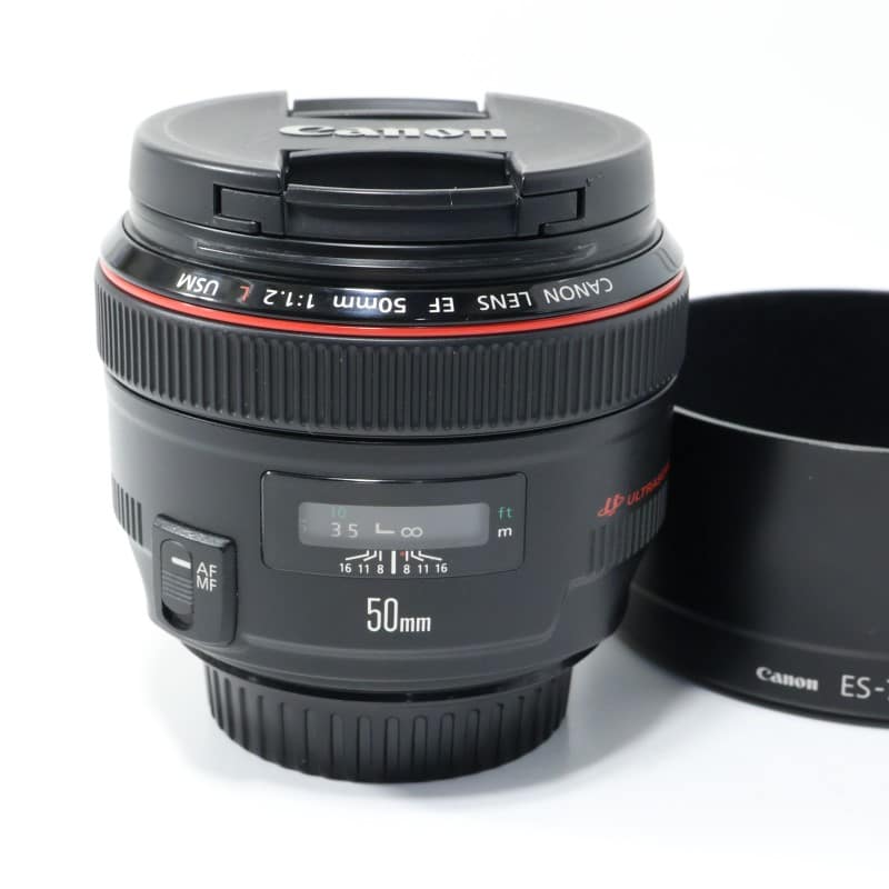 本日限り　値下げ　美品　CANON EF50mm F1.2L USM 中古】 【良品】 キヤノン EF50mm F1.2L USM : カメラのキタムラ