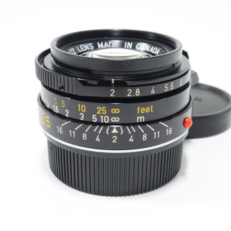 ズミクロン M 35mm F2 ブラック ロック無 前期 7枚玉