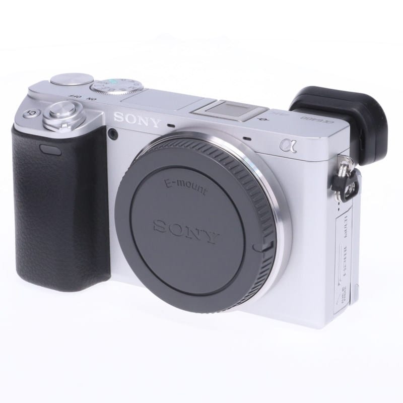 SONY α6400 ボディ シルバー ILCE-6400S ABランク 中古｜フジヤカメラ