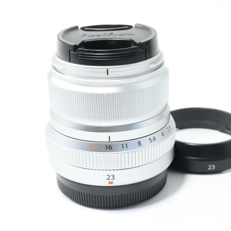 フジノンレンズ XF23mmF2 R WR シルバー