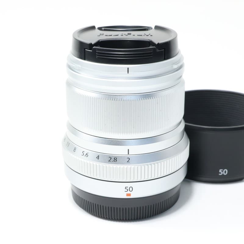 フジノンレンズ XF50mmF2 R WR シルバー