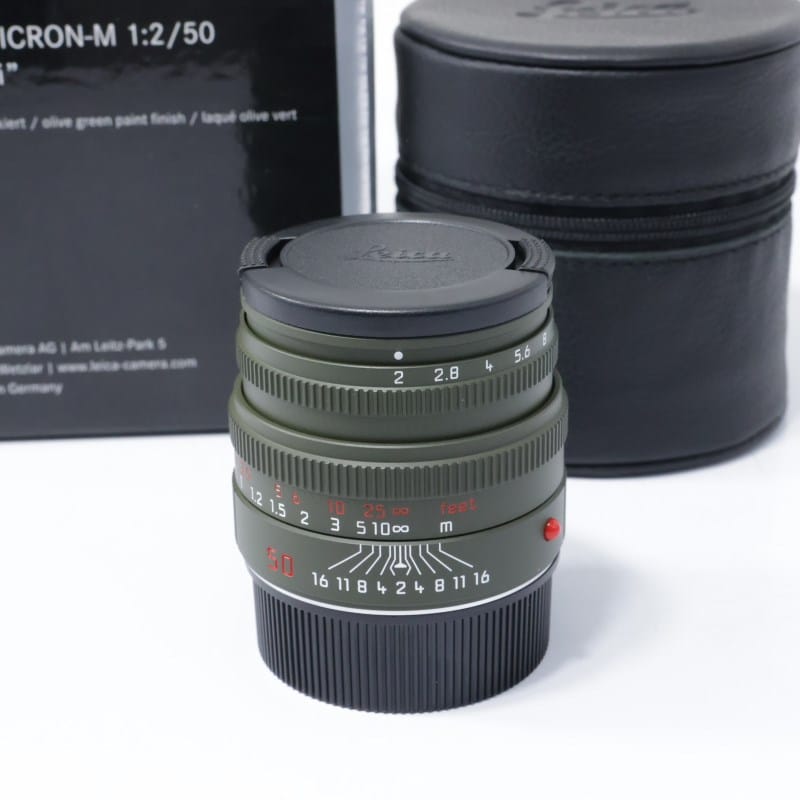 Leica ズミクロン M f2/50mm サファリ AB+ランク 中古｜フジヤカメラ