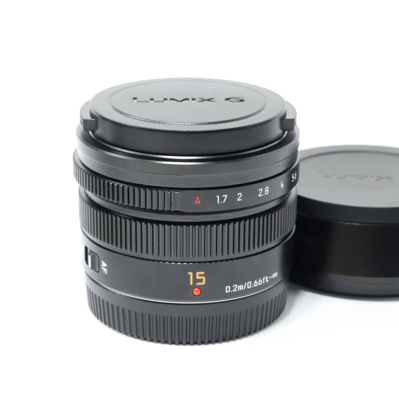 LEICA DG SUMMILUX 15mm/F1.7 ASPH. ブラック H-X015-K