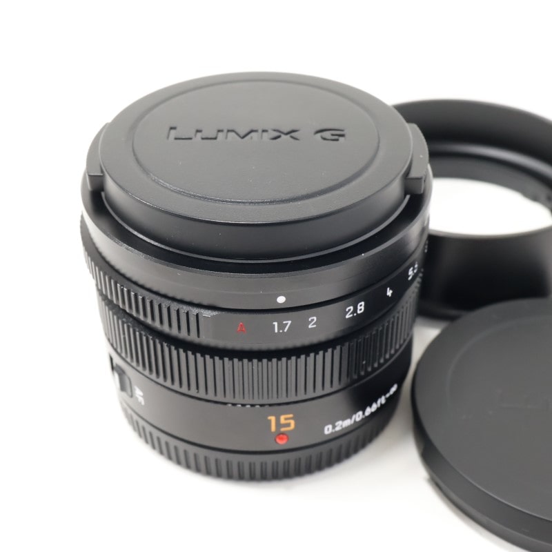 LEICA DG SUMMILUX 15mm/F1.7 ASPH. ブラック H-X015-K