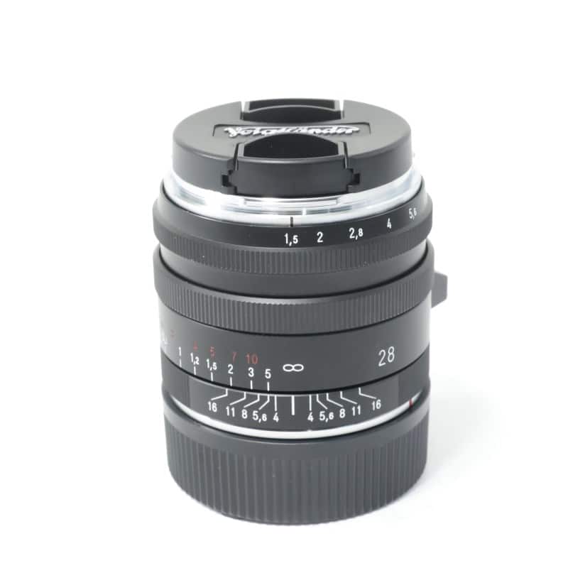 NOKTON Vintage Line 28mmF1.5 Aspherical Type I マットブラックペイント