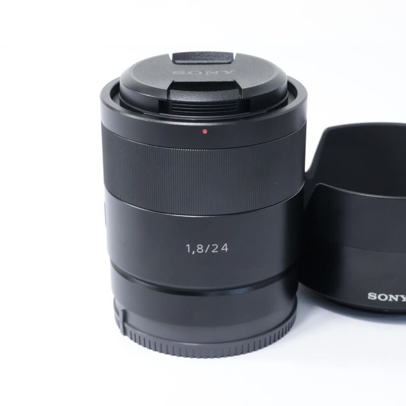 【中古】Sony Sonnar E 1.8/24 ZA レンズ SONY Sonnar T* E 24mm F1.8 ZA SEL24F18Z ABランク 中古｜フジヤカメラ