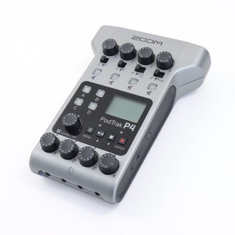 PodTrak P4 [ポッドキャスト用ポータブルマルチトラックレコーダー]