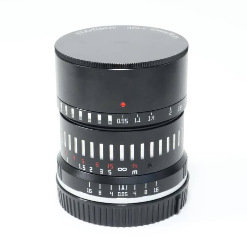 TTArtisan 50mm f/0.95 C ニコンZ APS-C ブラック×シルバー