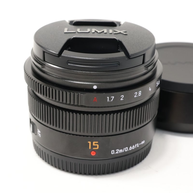 LEICA DG SUMMILUX 15mm/F1.7 ASPH. ブラック H-X015-K
