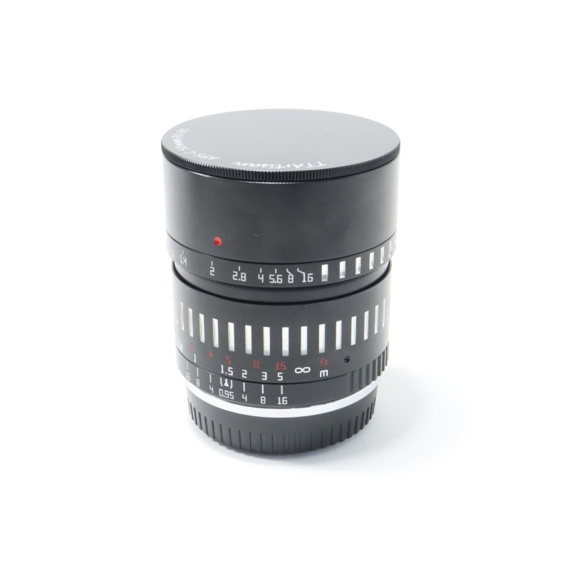 TTArtisan 50mm f/0.95 C (富士フイルムX) (ブラック×シルバー)