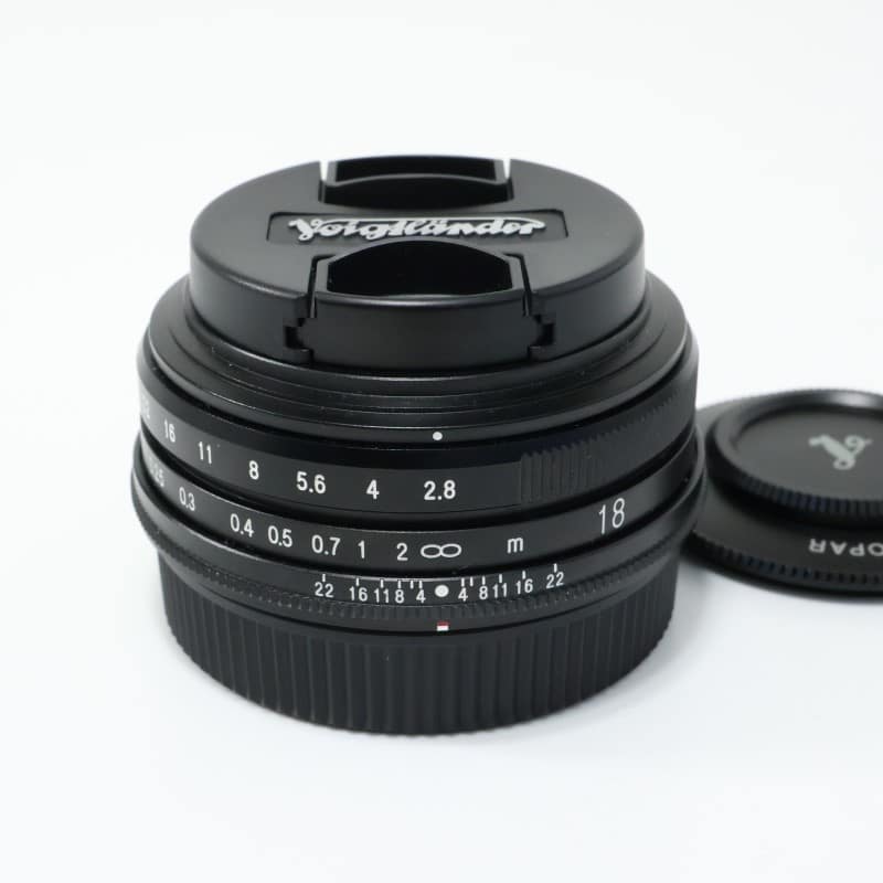 COLOR-SKOPAR 18mm F2.8 Aspherical ブラック X-mount