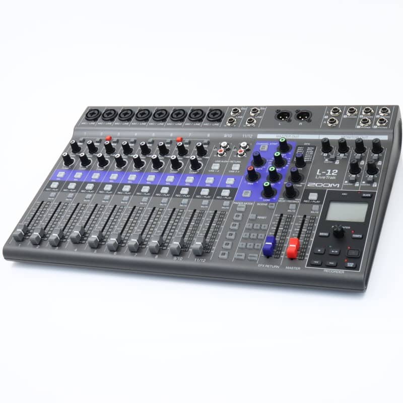 ZOOM LiveTrak L-12 [デジタルミキサー/レコーダー] 中古