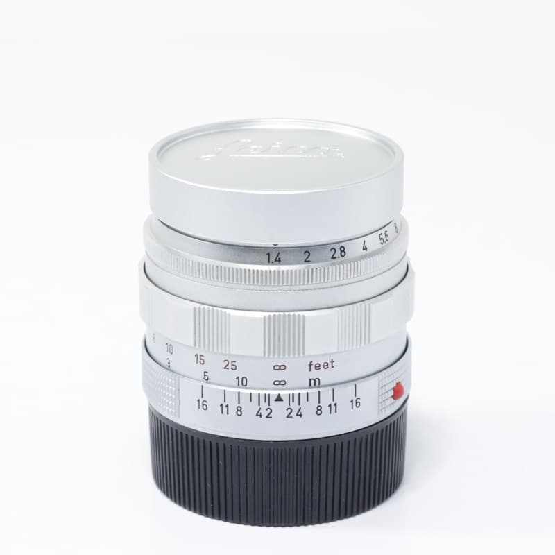 Leica ズミルックス 50mm F1.4 後期型 シルバークローム ABランク 中古