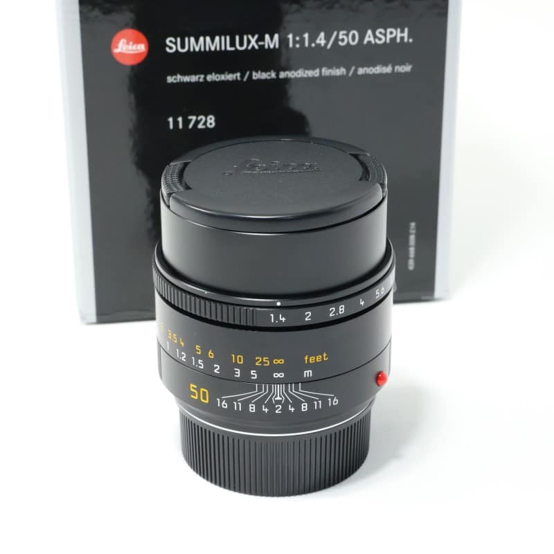 ライカ ズミルックスM f1.4/50mm ASPH. ブラック 11728