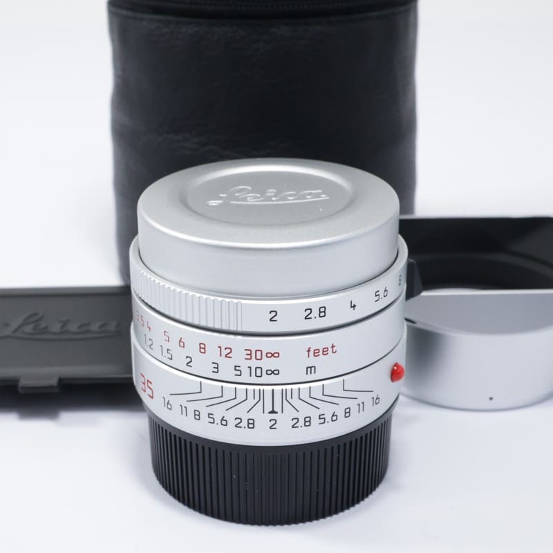 Leica ライカ ズミクロンM f2/35mm ASPH. シルバー 11674 AB+ランク