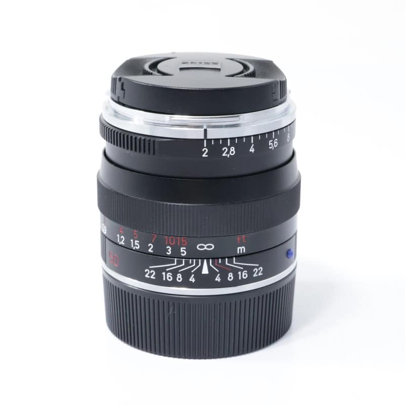 ZEISS Planar T* 2/50 ZM ブラック AB+ランク 中古｜フジヤカメラ