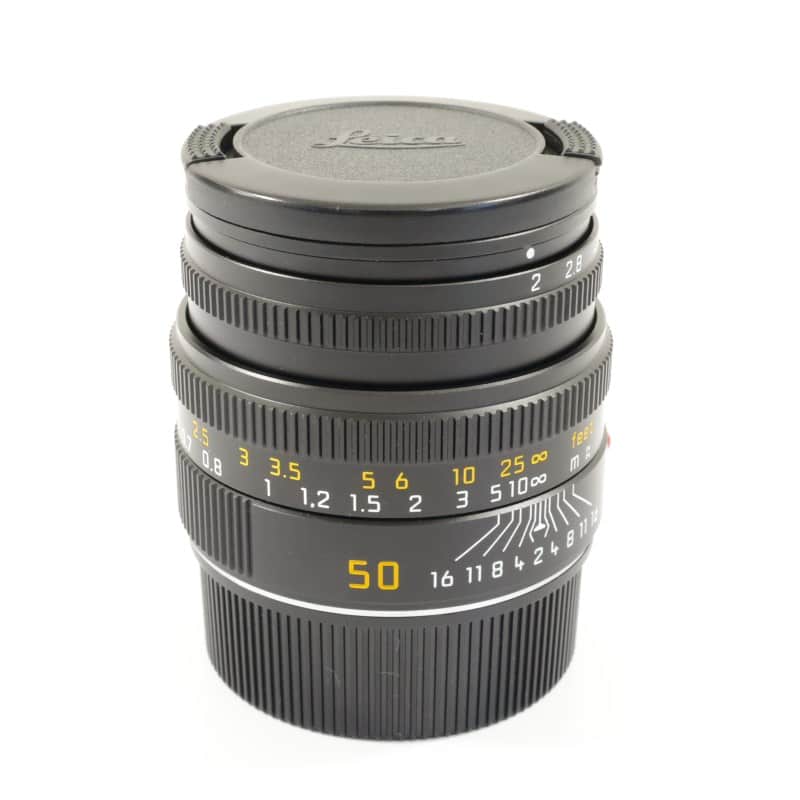 Leica ズミクロン M 50mm F2 ブラック 6bit 11826 (11826C) ABランク