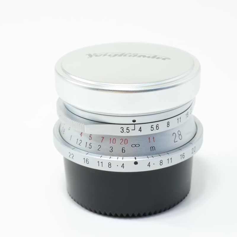 COLOR-SKOPAR 28mm F3.5 シルバー