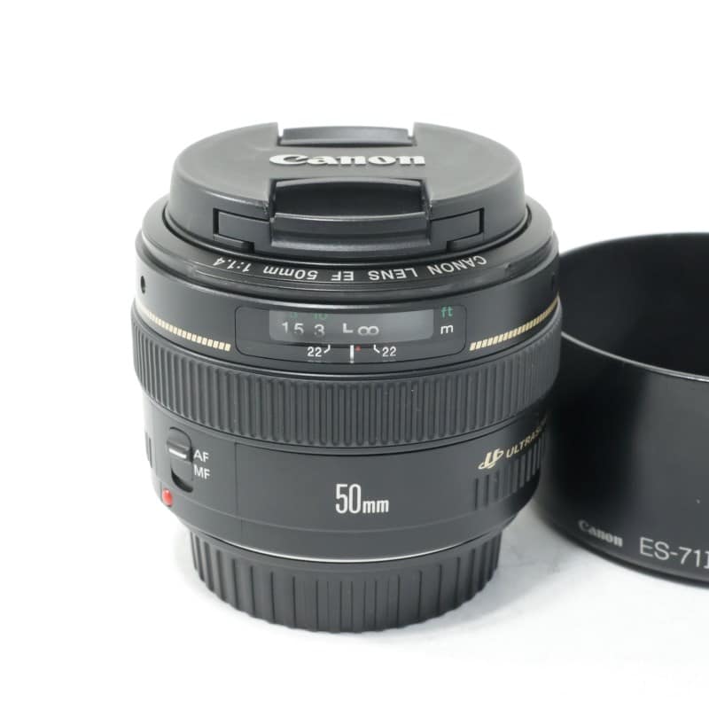 Canon EF50mm F1.4 USM AB-ランク 中古｜フジヤカメラ