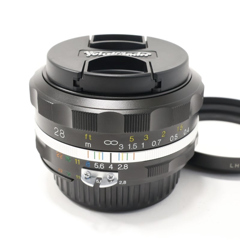 COLOR-SKOPAR 28mm F2.8 Aspherical SL IIS ブラックリム Ai-s