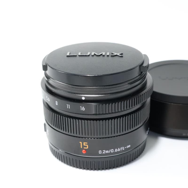 LEICA DG SUMMILUX 15mm/F1.7 ASPH. ブラック H-X015-K