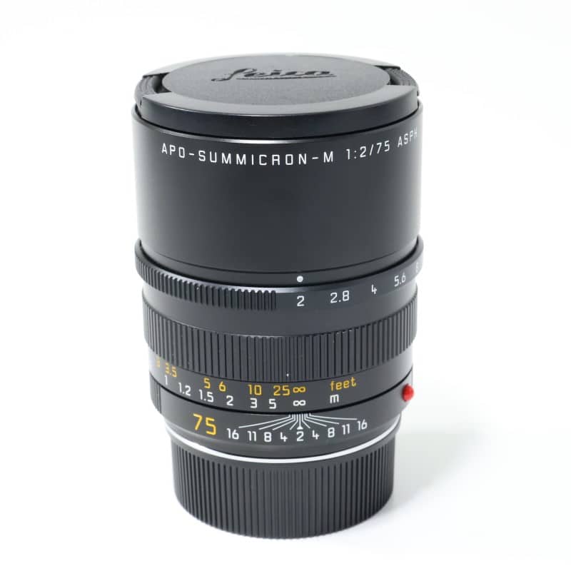 ライカ アポ・ズミクロンM f2/75mm ASPH. ブラック 11637C