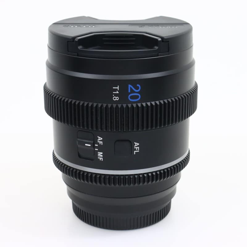 オートフォーカスアナモルフィックレンズ T1.8 S35 20mm L/ナチュラル 20AF133X-LN
