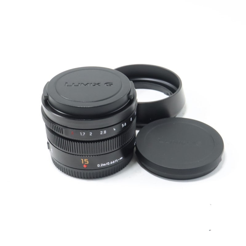 LEICA DG SUMMILUX 15mm/F1.7 ASPH. ブラック H-X015-K