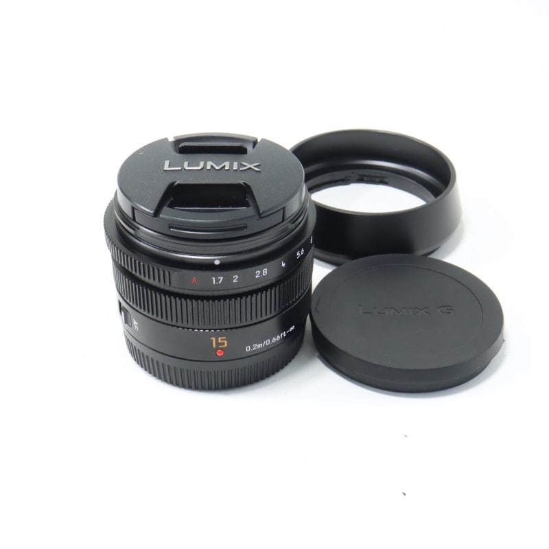 LEICA DG SUMMILUX 15mm/F1.7 ASPH. ブラック H-X015-K