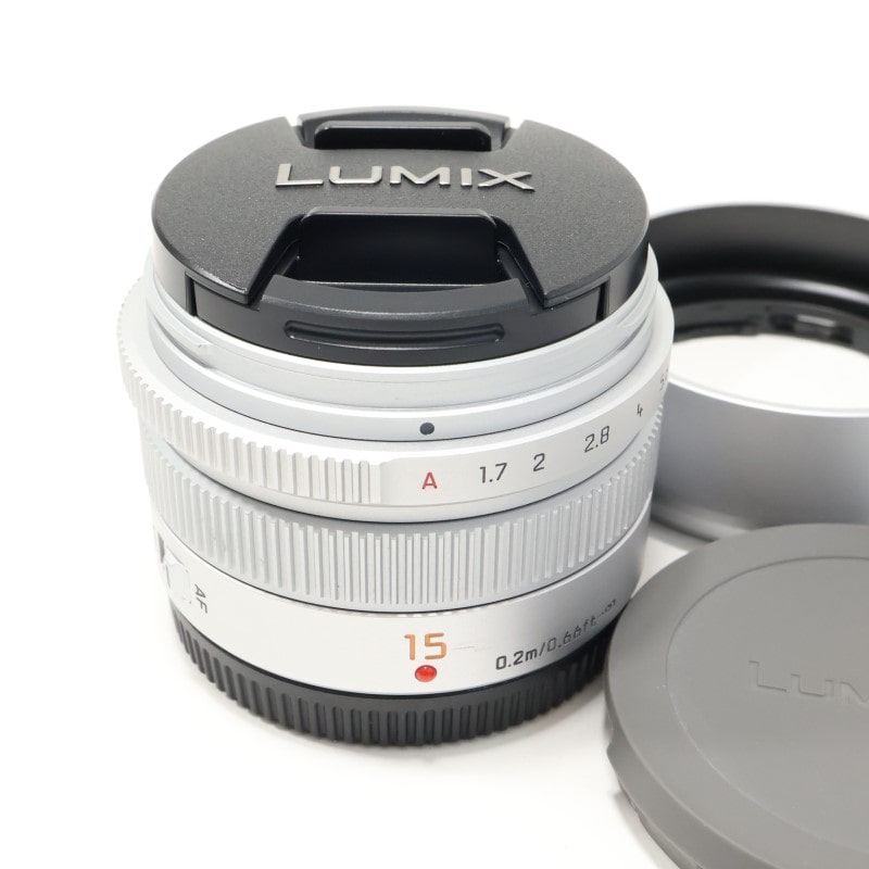 LEICA DG SUMMILUX 15mm/F1.7 ASPH. シルバー H-X015