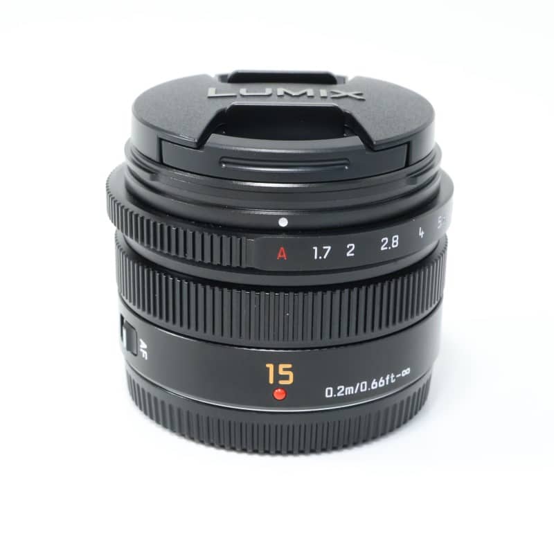 LEICA DG SUMMILUX 15mm/F1.7 ASPH. ブラック H-X015-K