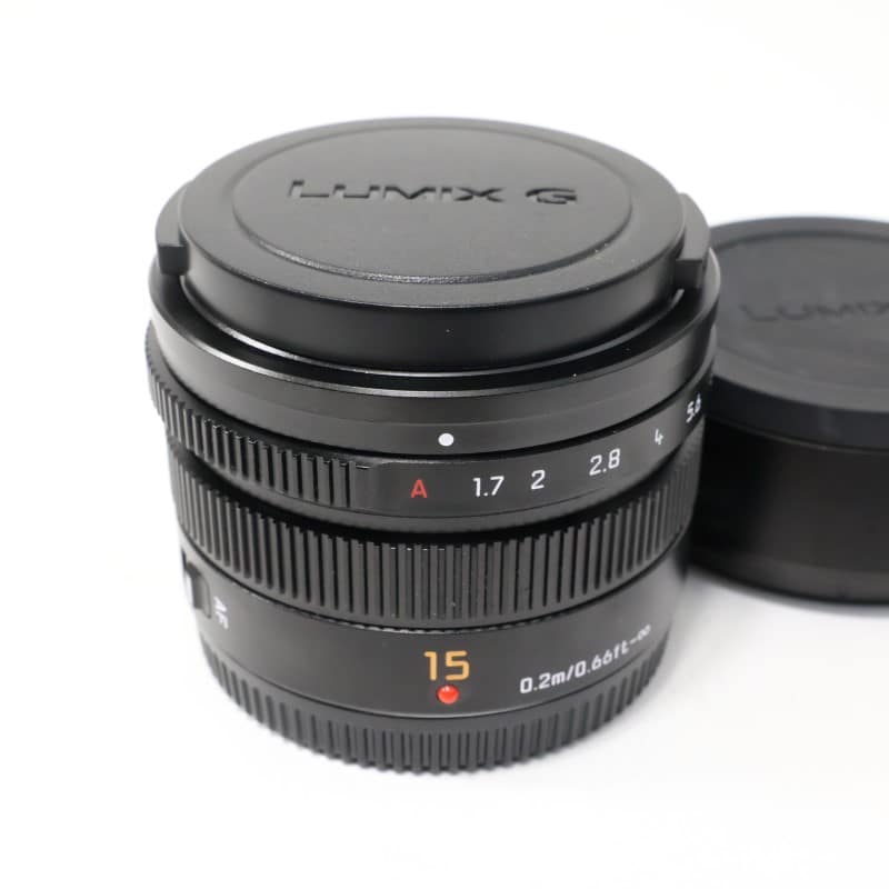 LEICA DG SUMMILUX 15mm/F1.7 ASPH. ブラック H-X015-K