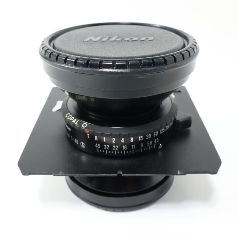 NIKKOR-SW 75mm f/4.5 レンズ Nikon SW 75mm f4.5 Lens Test, Vignetting, and Surge Marks (?)