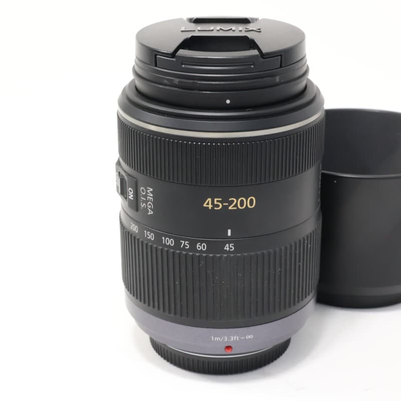 LUMIX G VARIO 45-200mm/F4.0-5.6/MEGA O.I.S. グレー H-FS045200