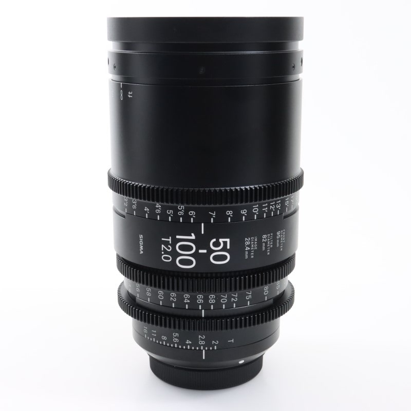 50-100mm T2/EF feet [High Speed Zoom Line 50-100mm T2 EFマウント フィート表示]