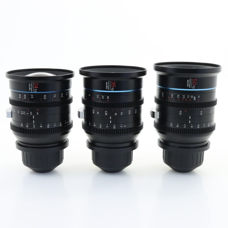 Jupiter Set A-PL [Macro フルフレーム シネマレンズ 3本セット (PL mount)]