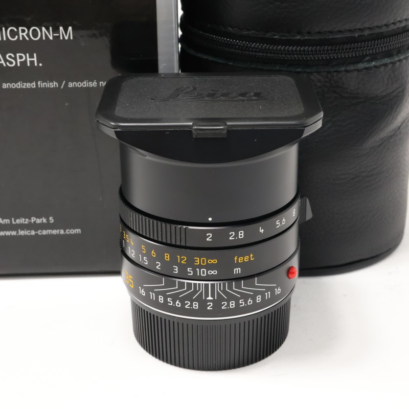 ライカ ズミクロンM f2/35mm ASPH. ブラック 11673