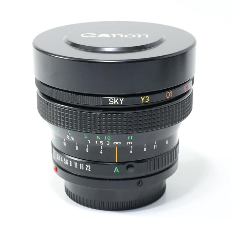 New フィッシュアイ FD 15mm F2.8
