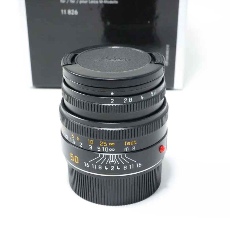 ズミクロン M 50mm F2 ブラック 6bit 11826 (11826C)