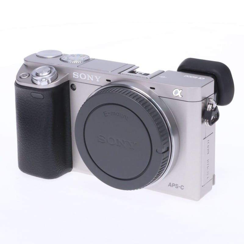 SONY α6000 ボディ シルバー ILCE-6000S 中古 C2120179877468