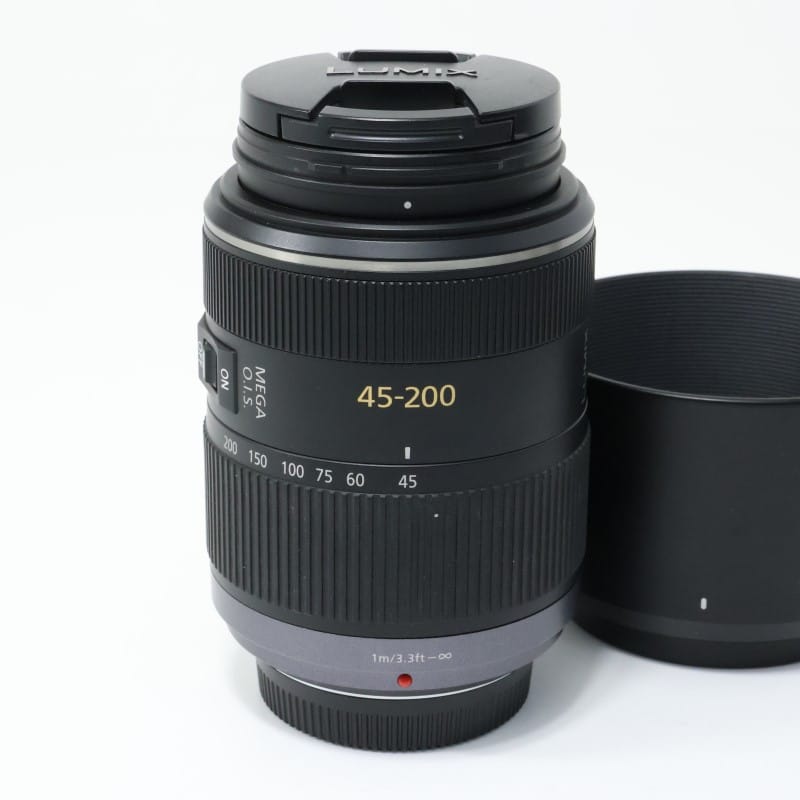 LUMIX G VARIO 45-200mm/F4.0-5.6/MEGA O.I.S. グレー H-FS045200
