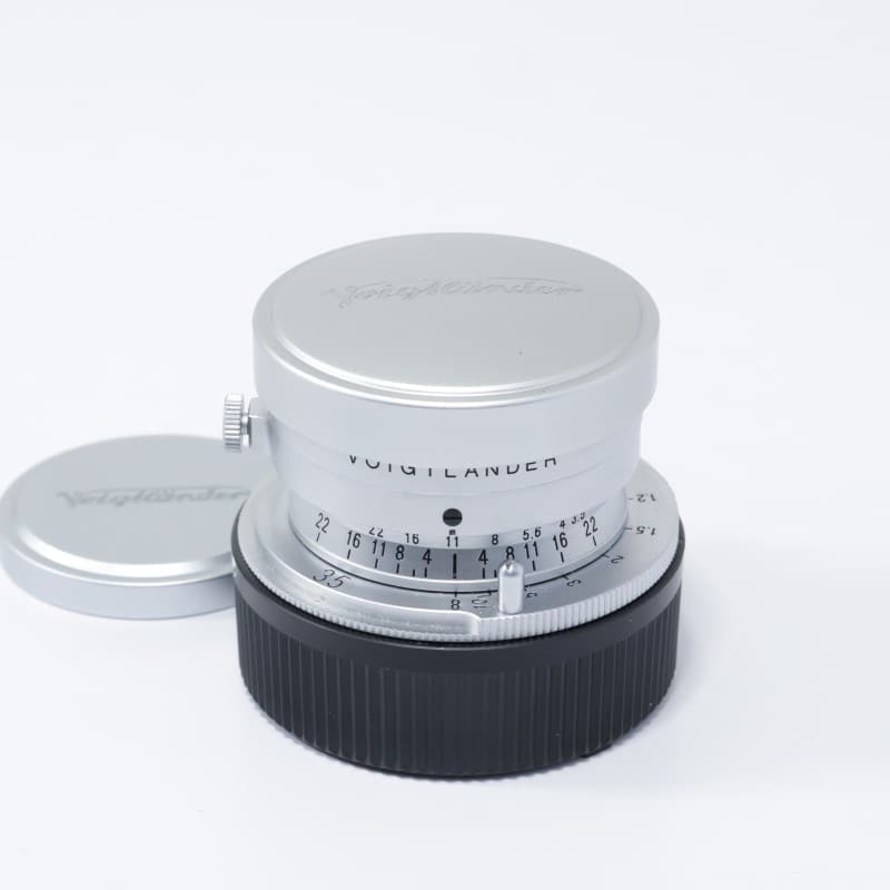 Voigtländer COLOR-SKOPAR 35mm F3.5　シルバー Voigtlander COLOR-SKOPAR 35mm F3.5 VM シルバー AB+ランク 中古