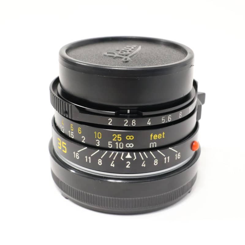 Leica ズミクロン M 35mm F2 ブラック 7枚玉 70周年記念 11310