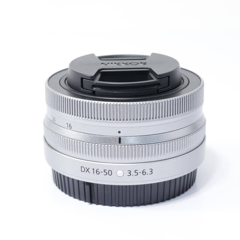 Nikon NIKKOR Z DX 16-50mm f/3.5-6.3 VR シルバー ABランク 中古