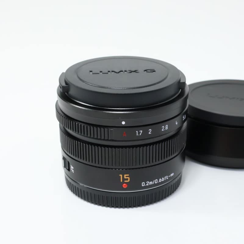 LEICA DG SUMMILUX 15mm/F1.7 ASPH. ブラック H-X015-K