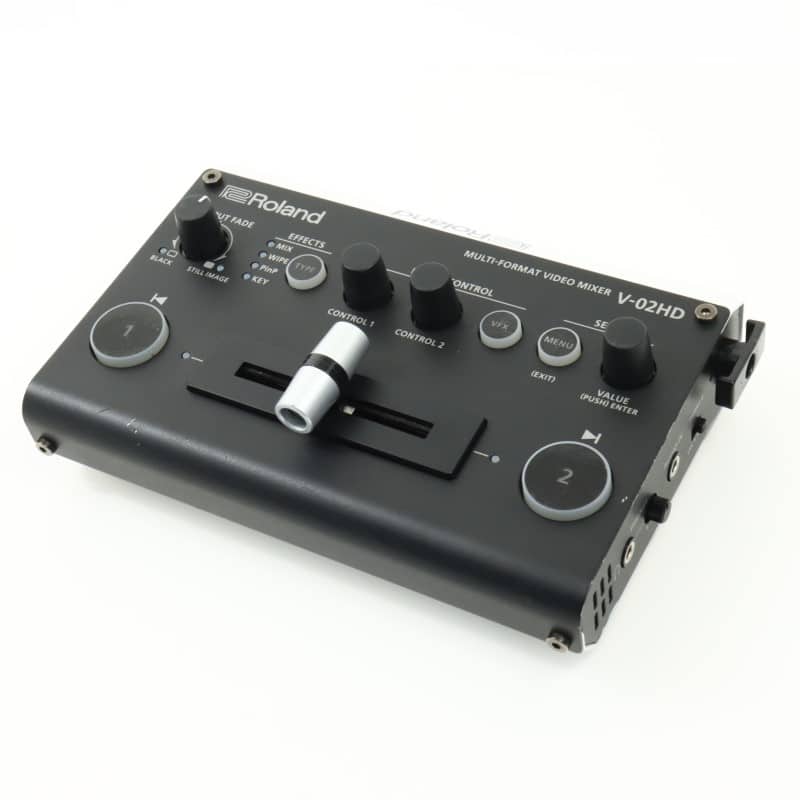美品！Roland V-02HD マルチフォーマットビデオミキサー Roland V-02HD マルチフォーマット・ビデオ・ミキサー - YouTube